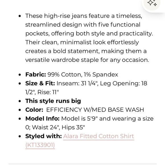 Kut from the Kloth Sienna High Rise Wide Leg - Picture 3 of 10